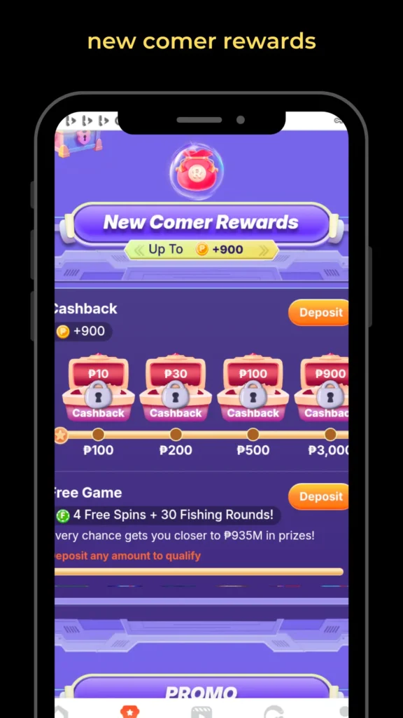 Bingo Plus New Come Rewards